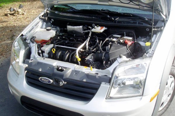 Bedrijfswagen met kapotte motor inkoop