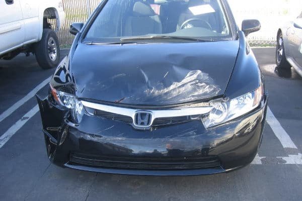 Auto economisch total loss